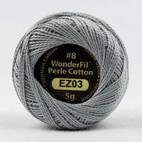 Wonderfil Eleganza 8wt Solid Perle Cotton Ball- TUMBLED STONE