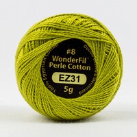 Wonderfil Eleganza 8wt Solid Perle Cotton Ball- CAL-A-TREUSE
