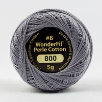 Wonderfil Eleganza 8wt Solid Perle Cotton Ball- SPUN PEARL