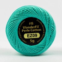 Wonderfil Eleganza 8wt Solid Perle Cotton Ball- SEA GLASS