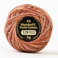 Wonderfil Eleganza 8wt Solid Perle Cotton Ball- CARPENTER