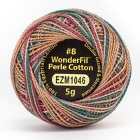 Wonderfil Eleganza 8wt Solid Perle Cotton Ball- COZY DEN