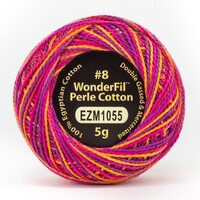 Wonderfil Eleganza 8wt Variegated Perle Cotton Ball- BALL PIT