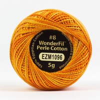 Wonderfil Eleganza 8wt Solid Perle Cotton Ball-SCORCHED