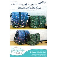 The Mountain Saddle Bag Printed Pattern