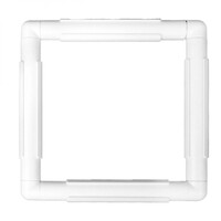 Plastic Snap Embroidery Frame - 6x6 in Square