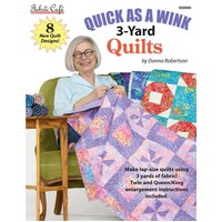 3-Yard Quilts - Quick As A Wink Book