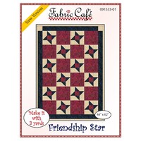 Fabric Cafe - 3 Yard Quilt Pattern - FRIENDSHIP STAR