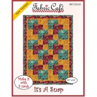 Fabric Cafe - 3 Yard Quilt Pattern - IT'S A SNAP