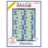 Fabric Cafe - 3 Yard Quilt Pattern - ATTRACTION