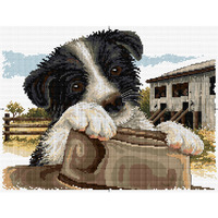 Ready for Work Cross Stitch Pattern
