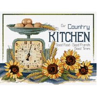 Country Kitchen Cross Stitch Pattern