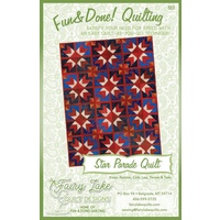 Fun & Done! Quilting Pattern - STAR PARADE