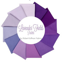 Kona Cotton - FQ Bundle - Lavender Fields - 12pc