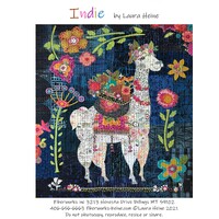 Laura Heine Indie...The Llama Collage Pattern