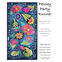 Paisley Party Runner Collage Pattern