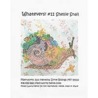 Laura Heine Whatevers 11 Shellie Snail Collage Pattern