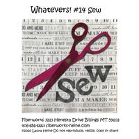 Laura Heine Whatevers! #14 Sew Collage Pattern