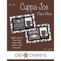 Cuppa Joe Place Mats Pattern