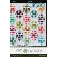 Gudrun Erla - Gloria Fat Quarter Quilt Pattern
