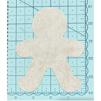 Gingerbread Figure - Laser Cut