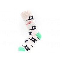 Quilt Socks - Black Featherweight