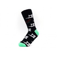 Quilt Socks - White Featherweight