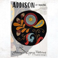 Addison Round Mat Pattern