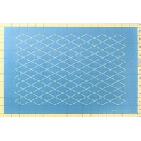 Full Line Stencil Diamond Grid LARGE