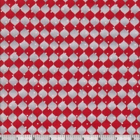 Holiday Cheer - Red Harlequin Fat Quarter