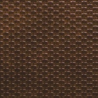Faux Leather  - Brown Weave