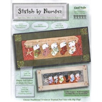 Cool Yule Stitch by Number Wall Hanging