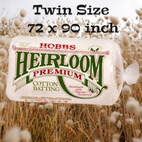 Batting Heirloom Premium Cotton Blend - TWIN 