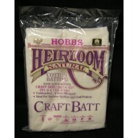 Batting Natural Unbleached Cotton with Scrim 