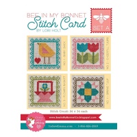 Lori Holt- Bee in My Bonnet Cross Stitch Cards Set A