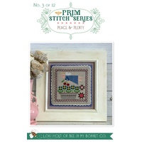 Lori Holt Prim Stitch Series #3 - Peace & Plenty Cross Stitch Pattern