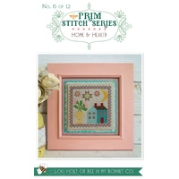 Lori Holt Prim Stitch Series #6 - Home & Hearth Cross Stitch Pattern