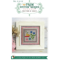 Lori Holt Prim Stitch Series #11 - Gratitude & Grace Cross Stitch Pattern