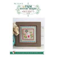 Lori Holt Prim Stitch Series #12- Hand & Heart to God Cross Stitch Pattern