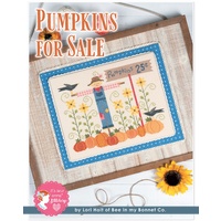 Lori Holt Bee In My Bonnet-Pumpkins for Sale Cross Stitch Pattern