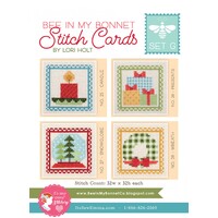 Lori Holt- Bee in My Bonnet Cross Stitch Cards Set G
