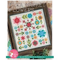 Flea Market Flowers Cross Stitch Pattern