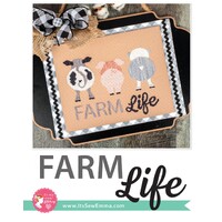 Farm Life Cross Stitch Pattern