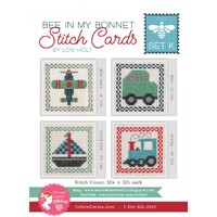 Lori Holt- Bee in My Bonnet Cross Stitch Cards Set K