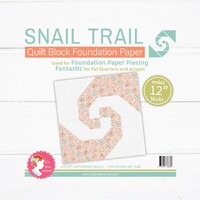 Foundation Paper Pad - Snail Trail 12 in
