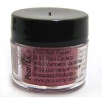 Jacquard Pearl Ex Powdered Pigment-Red Russet 653- 3gm