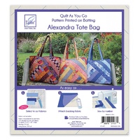Quilt as You Go Tote - Alexandra Design