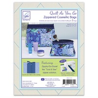 QAYG Zippity-Do-Done Cosmetic Bags -Navy Zip