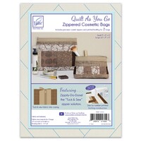 QAYG Zippity-Do-Done Cosmetic Bags -Camel Zip