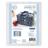 QAYG Insulated Lunchbox Tote - Zipper Gray Kit